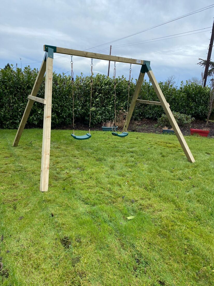 Double swing set